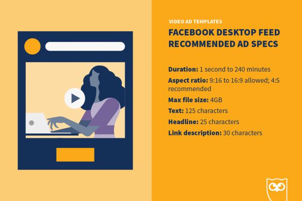 Thông số kỹ thuật máy tính để bàn quảng cáo video Facebook