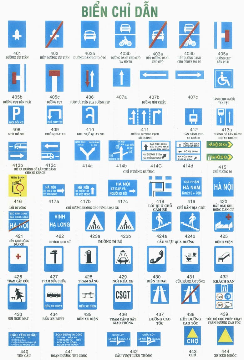 bien canh bao giao thong