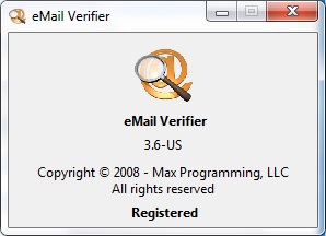 Phần mềm lọc Email sống hiệu quả nhất eMail Verifier