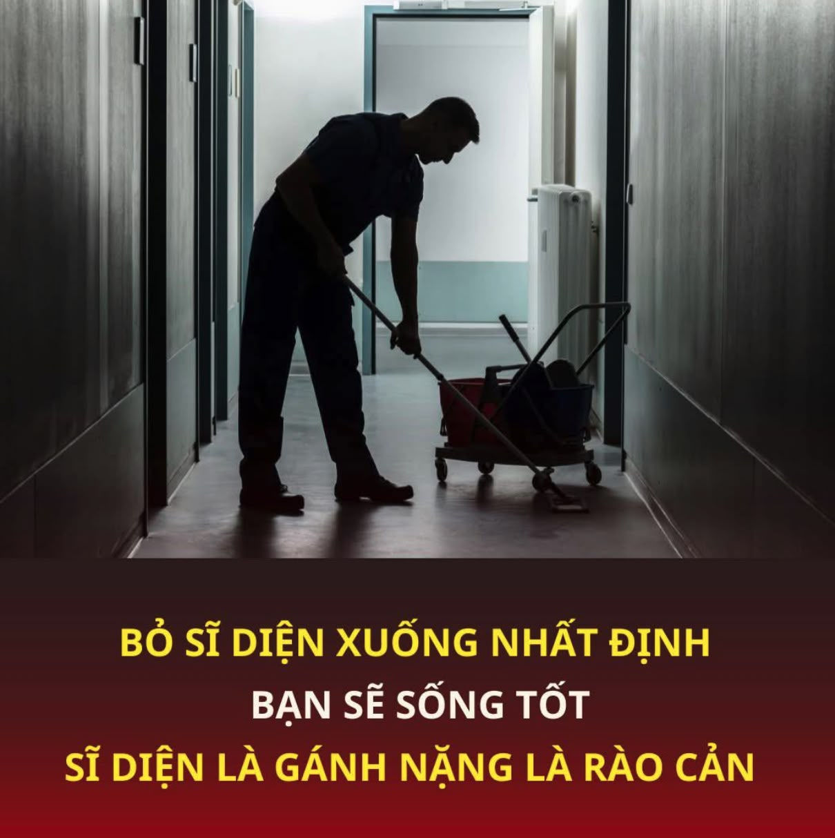 BỎ SĨ DIỆN XUỐNG NHẤT ĐỊNH BẠN SẼ SỐNG TỐT