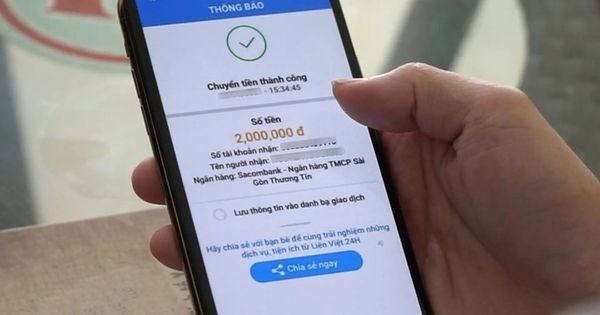 Chính thức các khoản tiền chuyển vào tài khoản cá nhân phải chịu thuế