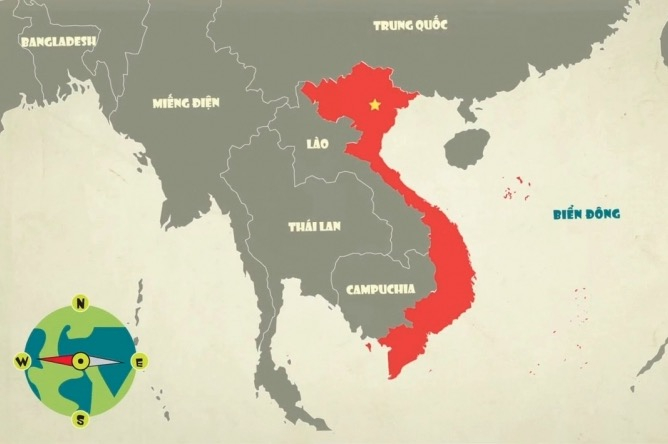 Diện tích các tỉnh Việt Nam tự lớn đến nhỏ