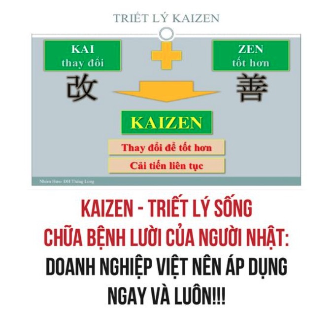 Kaizen - Triết lý chữa bệnh lười doanh nghiệp Việt nên học hỏi