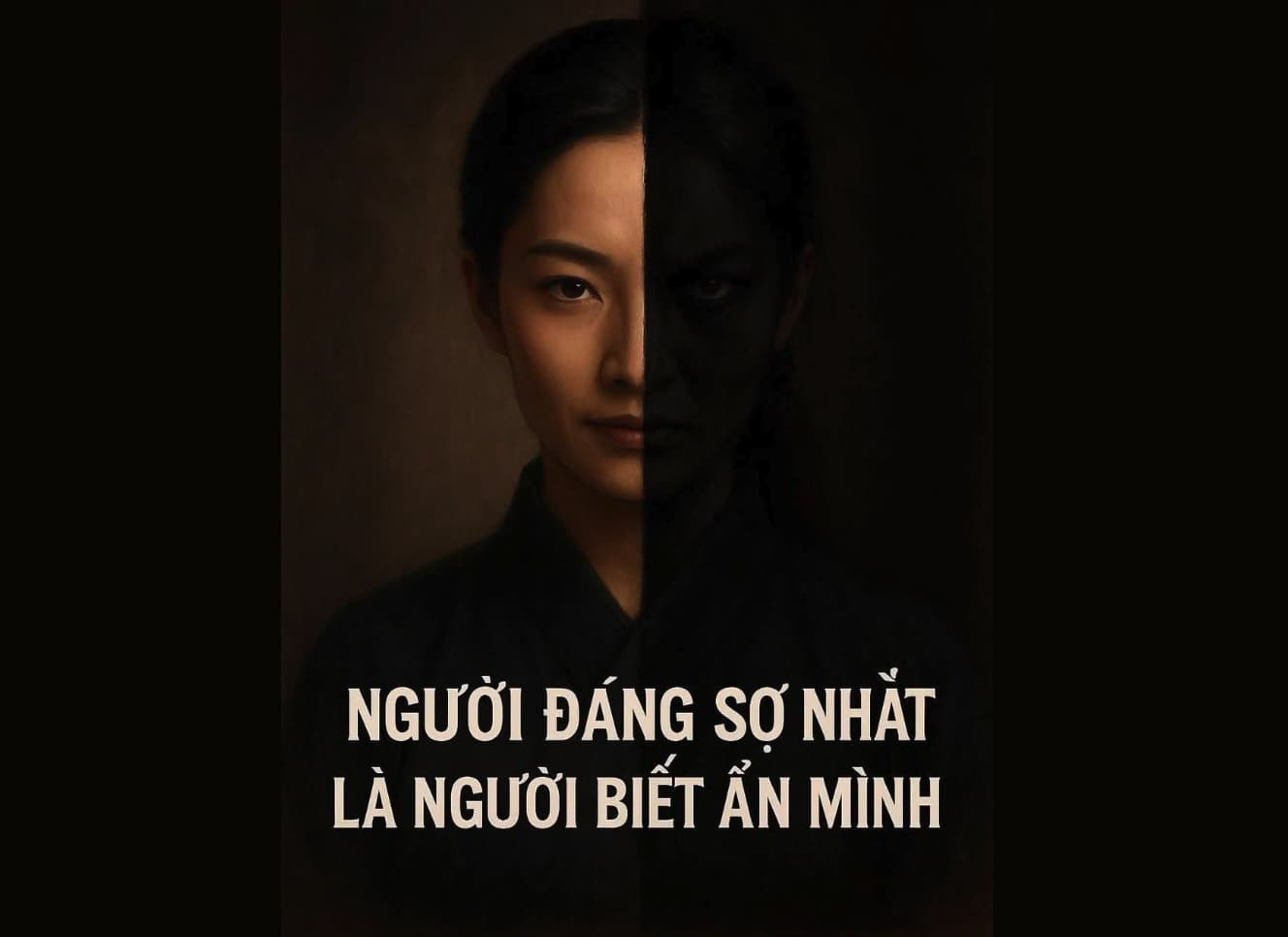 Người đáng sợ nhất là người biết ẩn mình