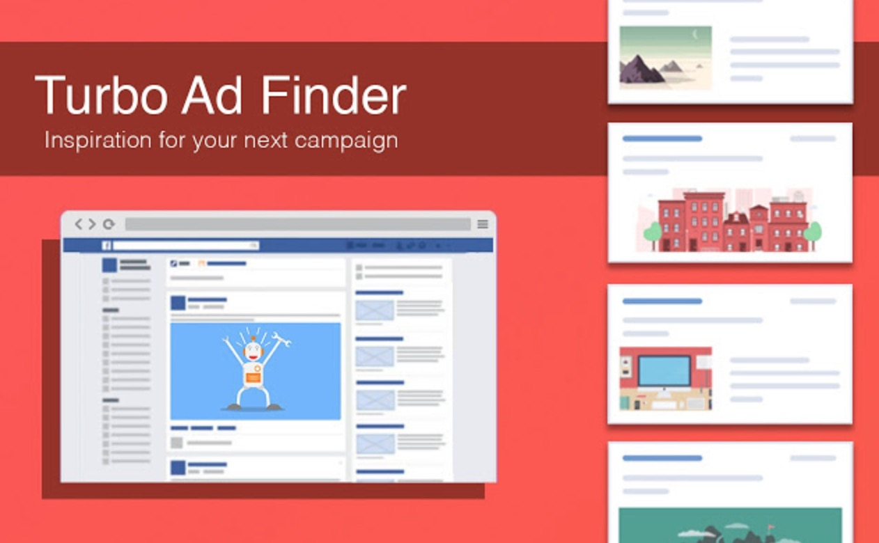 Xem tất cả quảng cáo facebook trên newfeed với Turbo Ad Finder