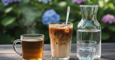 Cách tăng tuổi thọ nhờ cà phê, trà và nước