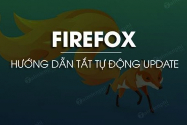 Cách tắt cập nhật Firefox tự động để convert uid - sdt 